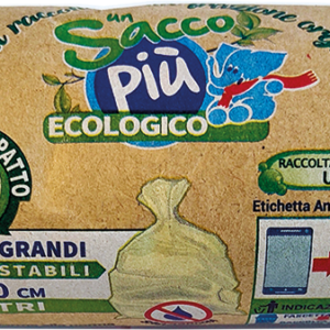 ROTOLO COMPATTO 20 SACCHI PROFESSIONALI COMPOSTABILI