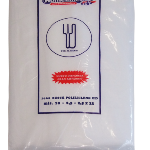 DISPENSER 1000 SACCHETTI PER ALIMENTI IN HDPE
