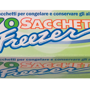 ROTOLO 70 SACCHETTI FREEZER HDPE IN ASTUCCIO