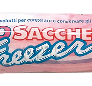 ROTOLO 40 SACCHETTI FREEZER HDPE IN BUSTA