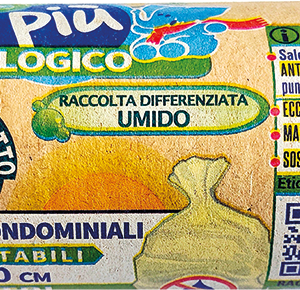 ROTOLO COMPATTO 10 SACCHI CONDOMINIALI COMPOSTABILI