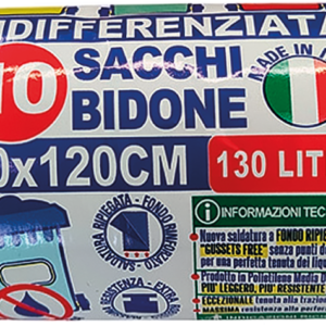ROTOLO 10 SACCHI BIDONE BLU ELETTRICO