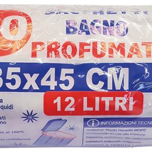 ROTOLO COMPATTO 30 SACCHI BAGNO ROSA PROFUMATI