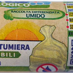ROTOLO COMPATTO 10 SACCHI PATTUMIERA COMPOSTABILI